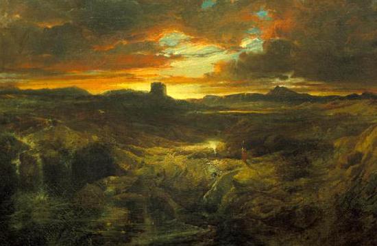 Thomas Moran Childe Rowland to the Dark Tower Came oil painting picture